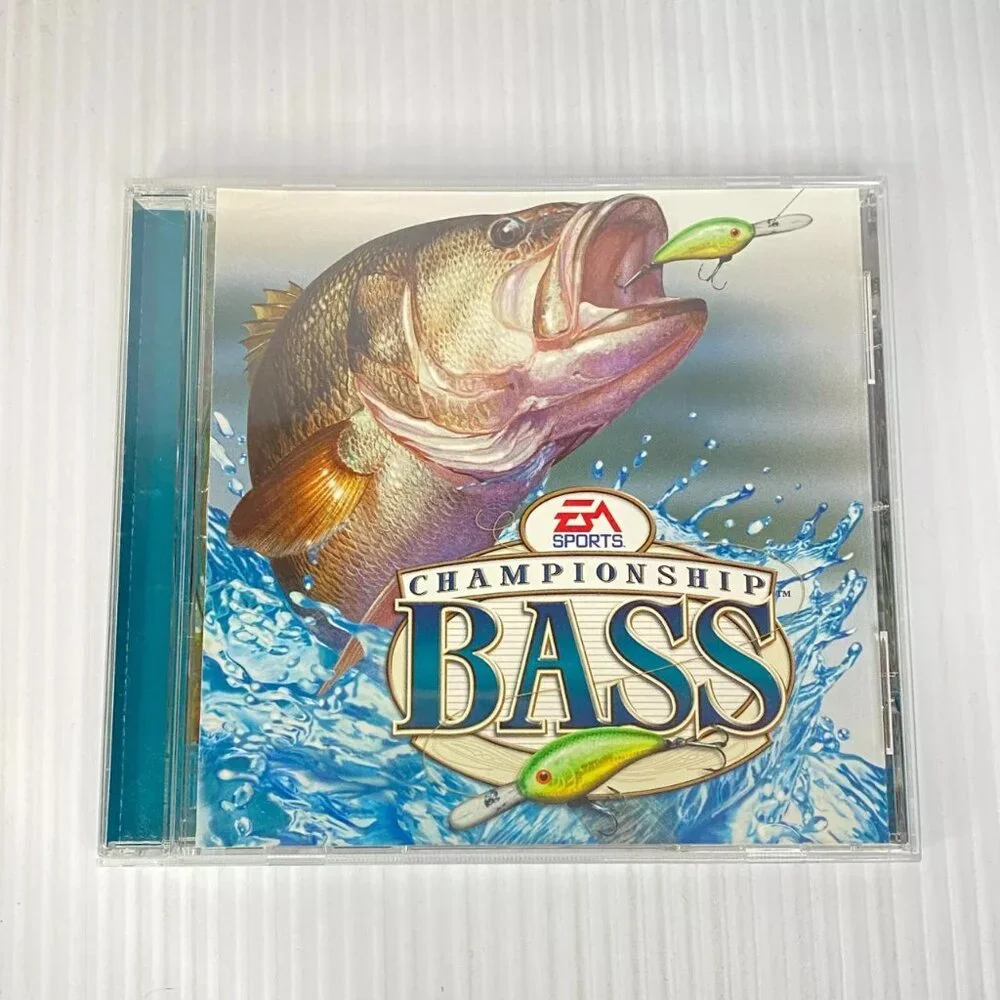 EA Sports Championship Bass VTG PC Game 2000 + Original Box